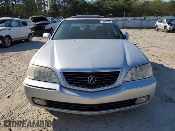 2000 Acura RL w/Navigation System with VIN JH4KA9668YC015201, listed as a Copart auction lot 75046704 with Not Provided miles and Salvage Title. Bid and sale history available at DreamBid. Image 5.