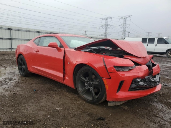 2017 Chevrolet Camaro 2LT with VIN 1G1FD1RS4H0211912, listed as a Copart auction lot 49411785 with 0 mi miles and Salvage Title. Bid and sale history available at carsss.com. Image 4.