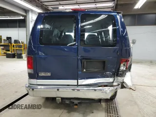 2008 Ford Econoline Passenger XL with VIN 1FMNE11L18DB43562, listed as a Copart auction lot 50723515 with 143,874 mi miles and Salvage Title. Bid and sale history available at carsss.com. Image 6.