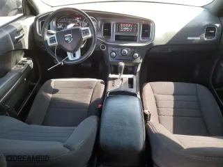 2013 Dodge Charger SE with VIN 2C3CDXBG7DH665097, listed as a Copart auction lot 47875525 with 98,300 mi miles and Salvage Title. Bid and sale history available at carsss.com. Image 8.