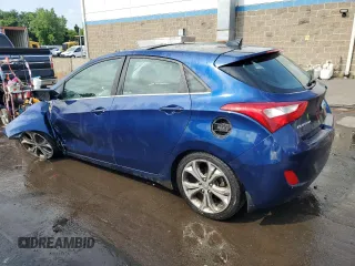 2013 Hyundai Elantra GT with VIN KMHD35LEXDU016908, listed as a Copart auction lot 62122514 with 115,407 mi miles and Salvage Title. Bid and sale history available at carsss.com. Image 2.