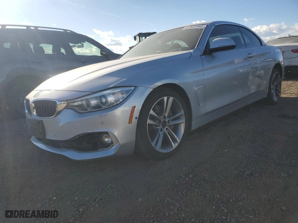 2016 BMW 4 Series 435i xDrive with VIN WBA3T7C58G5A37296, listed as a Copart auction lot 87323164 with 82,559 mi miles and Clean Title. Bid and sale history available at carsss.com. Image 1.