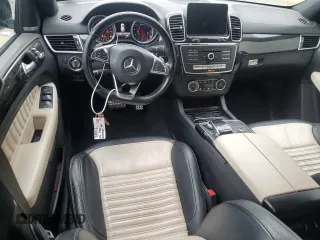 2019 Mercedes-Benz GLE 43 AMG with VIN 4JGED6EB7KA153944, listed as a Copart auction lot 50173945 with 118,802 mi miles and Salvage title. Bid and sale history available at DreamBid. Image 8.