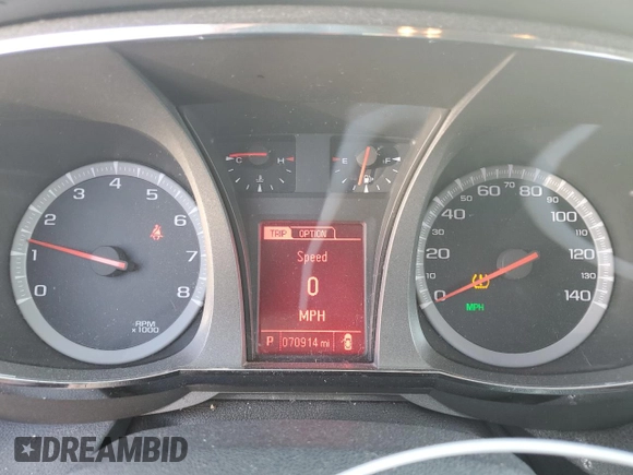 2017 GMC Terrain SLE with VIN 2GKFLSEK6H6274110, listed as a Copart auction lot 50755135 with 70,914 mi miles and Clean Title. Bid and sale history available at DreamBid. Image 9.