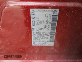 2018 Nissan Pathfinder SL z VIN 5N1DR2MM3JC615489, wystawiony jako Copart lot #54064775 z przebiegiem 71 729 mil mil oraz Szkoda całkowita • Salvage title. Historia ofert i sprzedaży dostępna na DreamBid. Obrazek 14.