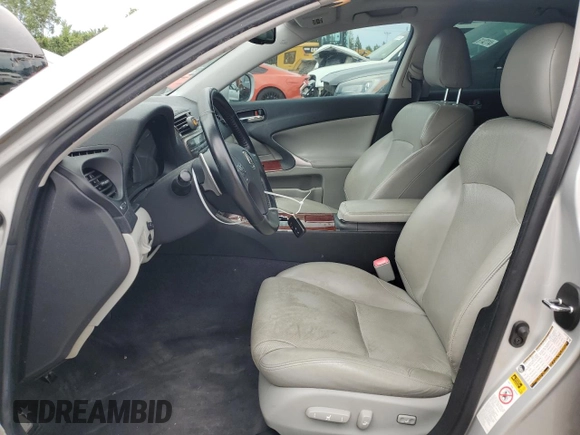 2008 Lexus IS 250 with VIN JTHBK262782065837, listed as a Copart auction lot 75726904 with 181,588 mi miles and Non Repairable. Bid and sale history available at DreamBid. Image 7.