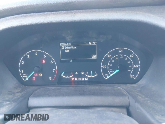 2023 Ford Transit Cargo with VIN 1FTBR1C88PKA07752, listed as a IAAI auction lot 41590510 with 71,062 mi miles and . Bid and sale history available at DreamBid. Image 7.