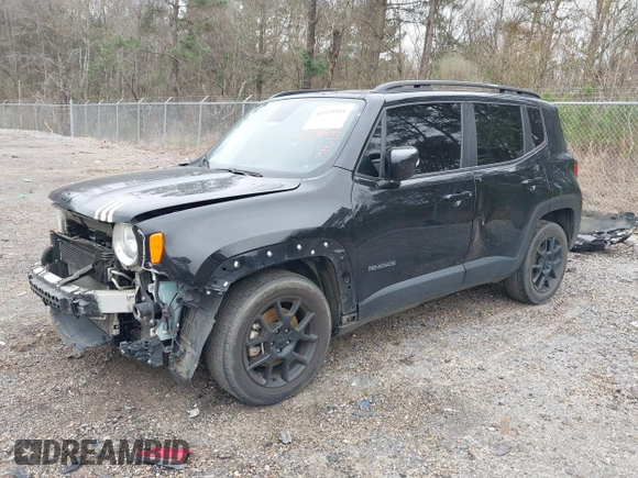 2020 Jeep Renegade Latitude with VIN ZACNJABB6LPL74339, listed as a IAAI auction lot 41525951 with 117,530 mi miles and . Bid and sale history available at DreamBid. Image 2.