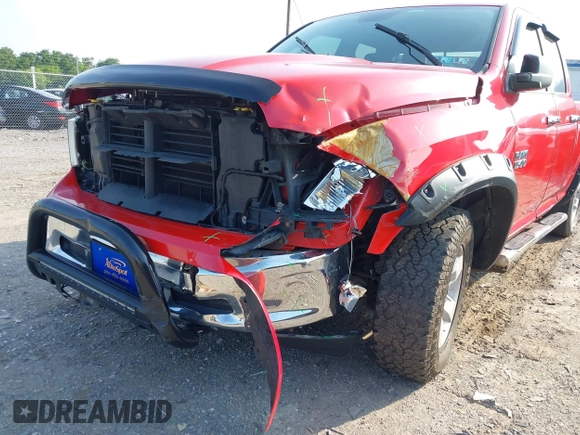 2017 Ram 1500 SLT z VIN 1C6RR7GG2HS583512, wystawiony jako IAAI lot #42492196 z przebiegiem 118 417 mil mil oraz . Historia ofert i sprzedaży dostępna na DreamBid. Obrazek 6.