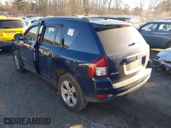2017 Jeep Compass High Altitude with VIN 1C4NJDEB7HD121570, listed as a IAAI auction lot 41818943 with 149,185 mi miles. Bid and sale history available at carsss.com. Image 3.