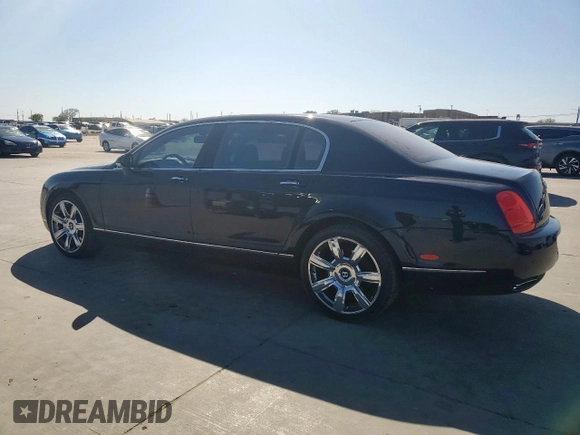 2007 Bentley Flying Spur with VIN SCBBR93WX78043729, listed as a Copart auction lot 49289635 with 66,295 mi miles and Clean Title. Bid and sale history available at DreamBid. Image 2.