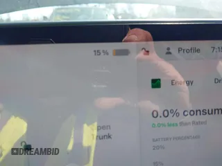 2022 Tesla Model Y Long Range with VIN 7SAYGDEE2NF460945, listed as a IAAI auction lot 41921645 with 62,318 mi miles and . Bid and sale history available at DreamBid. Image 16.