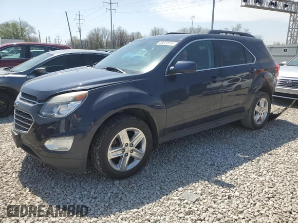 2016 Chevrolet Equinox LT z VIN 2GNFLFE39G6140760, wystawiony jako Copart lot #53374615 z przebiegiem 146 732 mil mil oraz Szkoda całkowita • Salvage title. Historia ofert i sprzedaży dostępna na DreamBid. Obrazek 1.