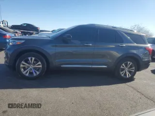 2020 Ford Explorer Platinum z VIN 1FM5K8HC5LGA28526, wystawiony jako Copart lot #44850865 z przebiegiem 87 616 mil mil oraz Szkoda całkowita • Salvage title. Historia ofert i sprzedaży dostępna na DreamBid. Obrazek 1.