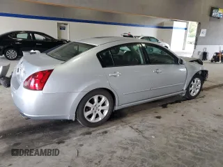 2007 Nissan Maxima 3.5 SL with VIN 1N4BA41E47C817199, listed as a Copart auction lot 62538634 with 0 mi miles and Salvage Title. Bid and sale history available at carsss.com. Image 3.