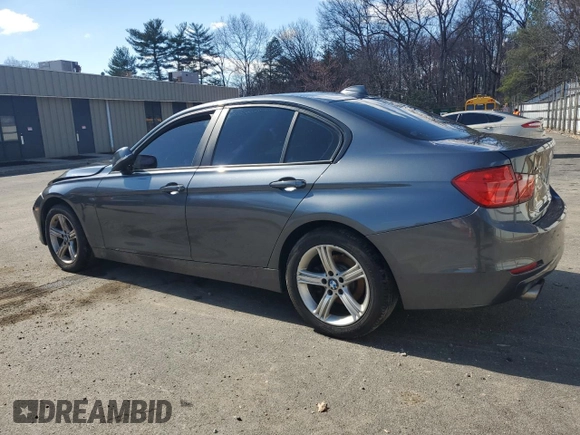 2013 BMW 3 Series 328i xDrive with VIN WBA3B5C55DJ598675, listed as a Copart auction lot 46996335 with 106,825 mi miles and Clean Title. Bid and sale history available at carsss.com. Image 2.