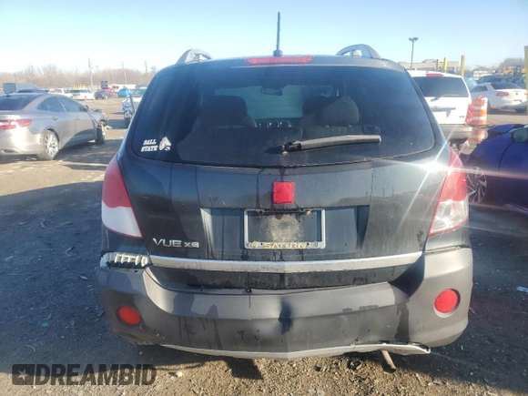 2008 Saturn VUE XE with VIN 3GSCL33P68S708583, listed as a Copart auction lot 47840145 with 218,109 mi miles and Salvage Title. Bid and sale history available at carsss.com. Image 6.