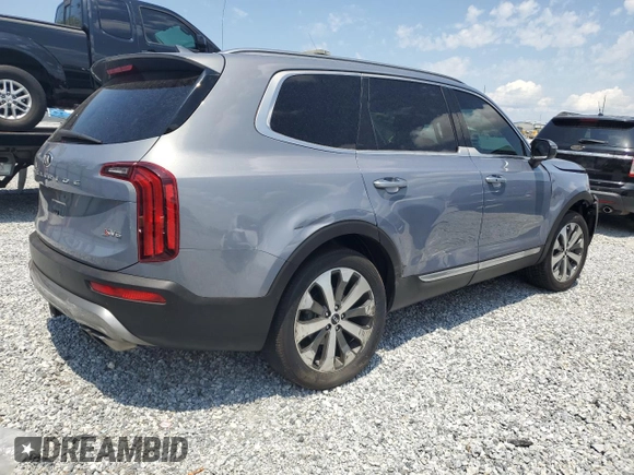 2020 Kia Telluride S with VIN 5XYP64HC1LG029489, listed as a Copart auction lot 59097345 with 108,360 mi miles and Non repairable. Bid and sale history available at DreamBid. Image 3.