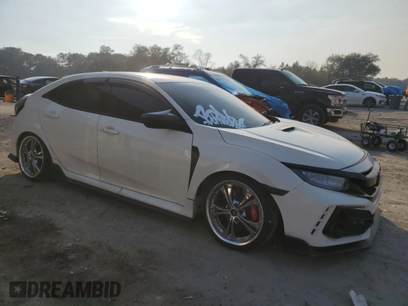 2019 Honda Civic Type R Touring z VIN SHHFK8G78KU202609, wystawiony jako Copart lot #42614905 z przebiegiem 55 003 mil mil oraz Szkoda całkowita • Salvage title. Historia ofert i sprzedaży dostępna na DreamBid. Obrazek 4.