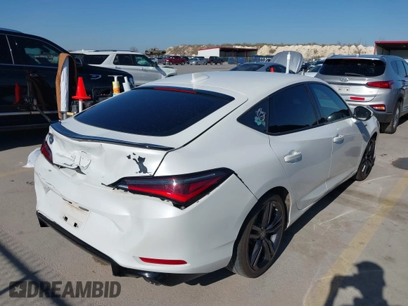 2023 Acura Integra w/A-Spec Package z VIN 19UDE4H30PA001566, wystawiony jako IAAI lot #41771223 z przebiegiem 21 343 mil mil oraz . Historia ofert i sprzedaży dostępna na DreamBid. Obrazek 4.