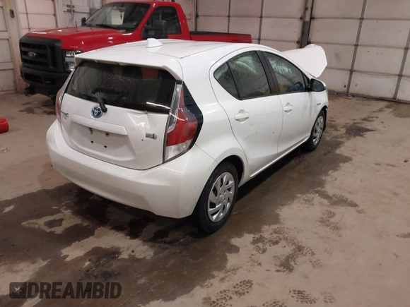 2015 Toyota Prius One with VIN JTDKDTB33F1584015, listed as a IAAI auction lot 41938091 with Not Provided miles and . Bid and sale history available at carsss.com. Image 4.