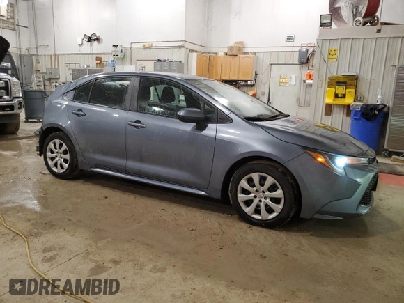 2022 Toyota Corolla LE with VIN 5YFEPMAE0NP271706, listed as a Copart auction lot 44110815 with 77,642 mi miles and Salvage Title. Bid and sale history available at carsss.com. Image 4.