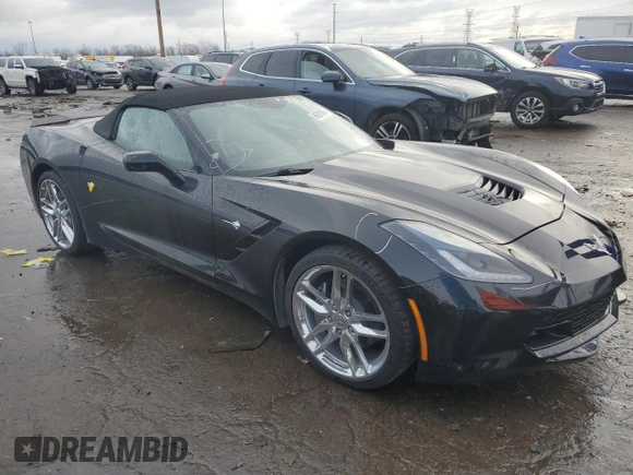 2016 Chevrolet Corvette 1LT with VIN 1G1YB3D70G5121686, listed as a Copart auction lot 86281664 with 68,584 mi miles and Clean Title. Bid and sale history available at carsss.com. Image 4.