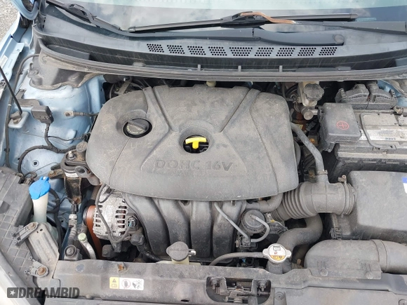 2012 Hyundai Elantra GLS with VIN KMHDH4AEXCU470914, listed as a IAAI auction lot 42016849 with 202,272 mi miles. Bid and sale history available at carsss.com. Image 10.