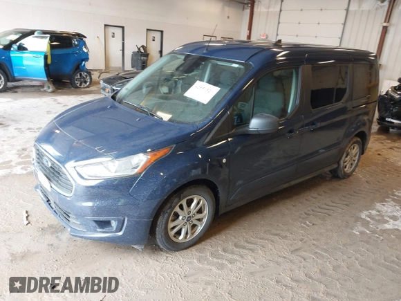 2020 Ford Transit Connect XLT z VIN NM0GE9F25L1445732, wystawiony jako IAAI lot #42556520 z przebiegiem 56 592 mil mil oraz . Historia ofert i sprzedaży dostępna na DreamBid. Obrazek 2.