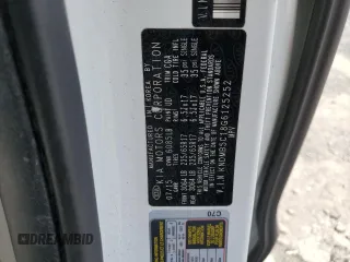 2016 Kia Sedona LX with VIN KNDMB5C18G6125252, listed as a Copart auction lot 55146695 with 138,912 mi miles and Clean Title. Bid and sale history available at carsss.com. Image 13.