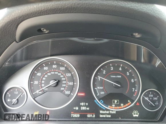 2018 BMW 4 Series 430i with VIN WBA4Z1C51JEC72744, listed as a Copart auction lot 50560525 with 73,829 mi miles and Salvage Title. Bid and sale history available at carsss.com. Image 9.