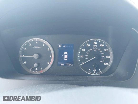2016 Hyundai Sonata Sport with VIN 5NPE34AF1GH283142, listed as a IAAI auction lot 42226129 with 111,724 mi miles and . Bid and sale history available at DreamBid. Image 7.