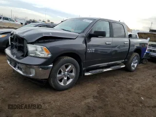 2018 Ram 1500 Big Horn z VIN 1C6RR7LG0JS154557, wystawiony jako Copart lot #50373745 z przebiegiem 84 423 mil mil oraz Szkoda całkowita • Salvage title. Historia ofert i sprzedaży dostępna na DreamBid. Obrazek 1.