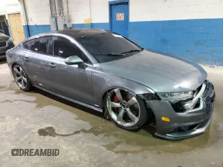 2017 Audi S7 Premium Plus with VIN WAUWFAFC7HN059882, listed as a Copart auction lot 84864784 with 78,240 mi miles and Clean Title. Bid and sale history available at carsss.com. Image 4.