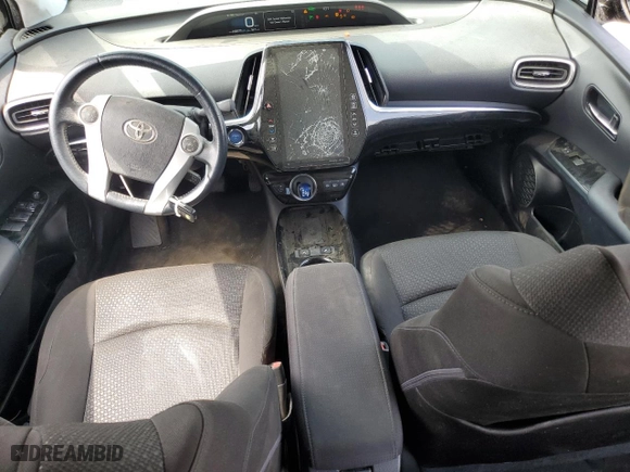 2020 Toyota Prius Prime LE with VIN JTDKARFP7L3144484, listed as a Copart auction lot 53127815 with 208,375 mi miles and Salvage Title. Bid and sale history available at carsss.com. Image 8.