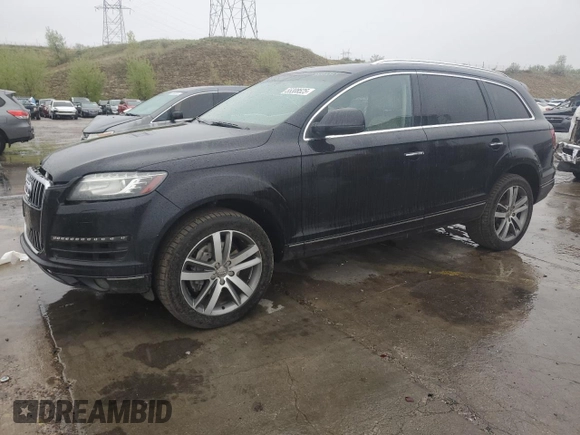2013 Audi Q7 Premium Plus with VIN WA1LMAFE8DD003313, listed as a Copart auction lot 55308525 with 145,816 mi miles and Salvage title. Bid and sale history available at DreamBid. Image 1.