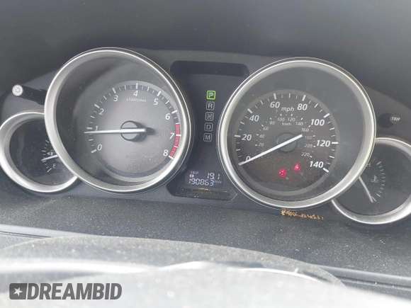 2013 Mazda CX-9 Touring with VIN JM3TB2CV5D0402135, listed as a IAAI auction lot 42108357 with 190,863 mi miles and . Bid and sale history available at DreamBid. Image 7.