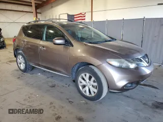 2011 Nissan Murano SV with VIN JN8AZ1MW5BW177422, listed as a Copart auction lot 75326494 with 122,797 mi miles and Salvage Title. Bid and sale history available at carsss.com. Image 4.