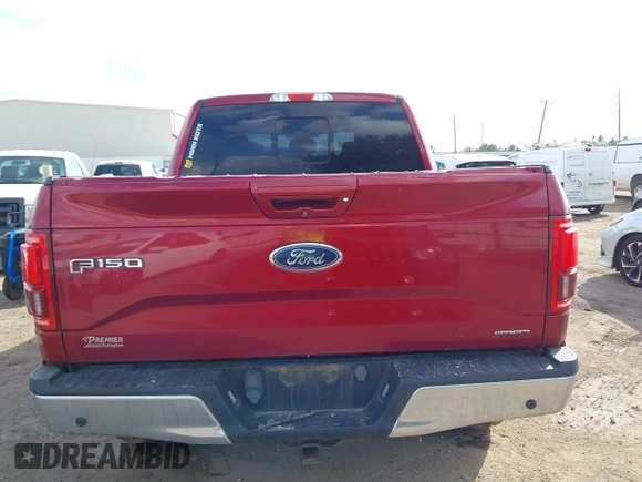 2015 Ford F-150 XLT with VIN 1FTEW1EF0FKD54685, listed as a IAAI auction lot 41503322 with 130,708 mi miles and . Bid and sale history available at DreamBid. Image 16.