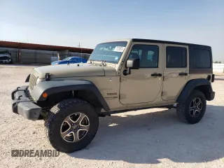2018 Jeep Wrangler JK Unlimited Sport S with VIN 1C4BJWDG9JL882334, listed as a Copart auction lot 71378874 with 152,138 mi miles and Clean Title. Bid and sale history available at carsss.com. Image 1.