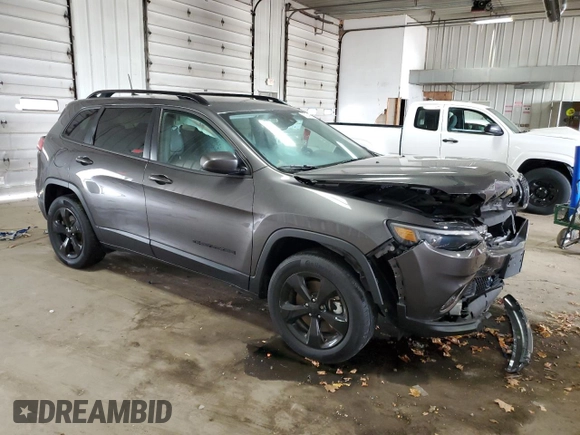 2021 Jeep Cherokee Latitude Plus with VIN 1C4PJMLB6MD156770, listed as a Copart auction lot 58849605 with 41,270 mi miles and Salvage title. Bid and sale history available at DreamBid. Image 4.
