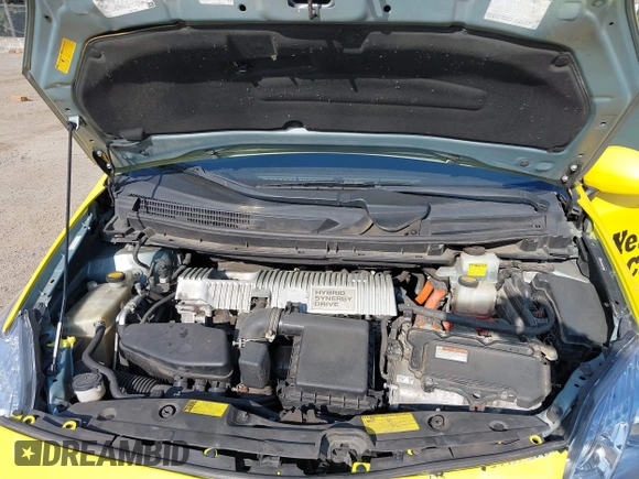 2013 Toyota Prius One with VIN JTDKN3DU1D5596253, listed as a IAAI auction lot 42118611 with 347,478 mi miles and . Bid and sale history available at DreamBid. Image 10.