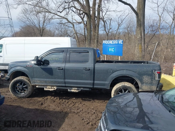 2017 Ford F-150 XL with VIN 1FTFW1EG6HKE03209, listed as a IAAI auction lot 41672184 with 116,078 mi miles. Bid and sale history available at carsss.com. Image 14.