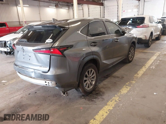 2021 Lexus NX with VIN JTJDARDZ5M2262793, listed as a IAAI auction lot 41831374 with 26,714 mi miles. Bid and sale history available at carsss.com. Image 4.