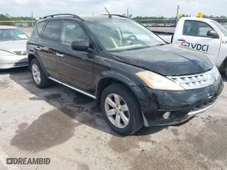 2006 Nissan Murano SL with VIN JN8AZ08T06W411157, listed as a IAAI auction lot 41957424 with 121,902 mi miles. Bid and sale history available at carsss.com. Image 1.