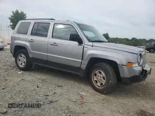 2017 Jeep Patriot Sport with VIN 1C4NJPBAXHD140823, listed as a Copart auction lot 56889905 with 134,532 mi miles and Clean Title. Bid and sale history available at DreamBid. Image 4.
