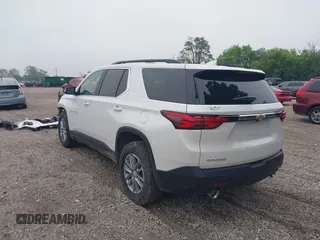 2023 Chevrolet Traverse LT Cloth with VIN 1GNERGKW0PJ175592, listed as a IAAI auction lot 42531153 with 15,045 mi miles and . Bid and sale history available at DreamBid. Image 3.