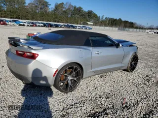 2017 Chevrolet Camaro 1SS with VIN 1G1FF3D72H0177140, listed as a Copart auction lot 45333195 with 80,021 mi miles and Salvage title. Bid and sale history available at DreamBid. Image 3.