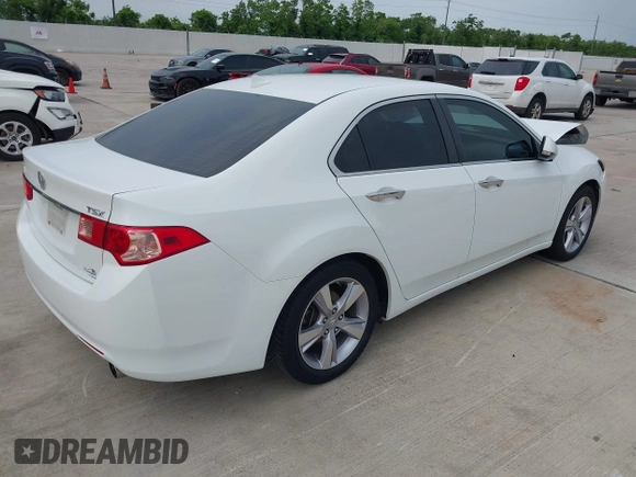 2013 Acura TSX with VIN JH4CU2F45DC009836, listed as a IAAI auction lot 42292230 with 104,054 mi miles and . Bid and sale history available at DreamBid. Image 4.
