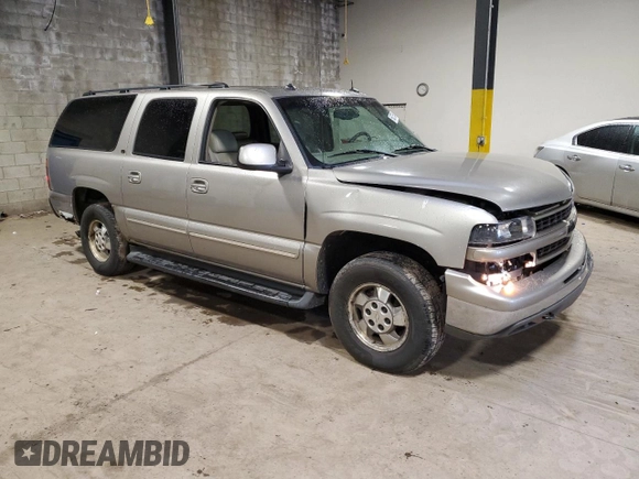2003 Chevrolet Suburban LT z VIN 1GNFK16Z53J282237, wystawiony jako Copart lot #56275545 z przebiegiem 129 384 mil mil oraz Szkoda całkowita • Salvage title. Historia ofert i sprzedaży dostępna na DreamBid. Obrazek 4.